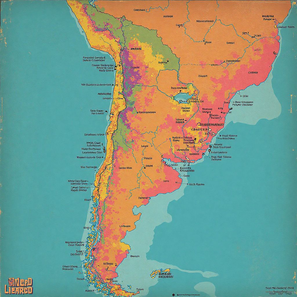 Mapa de estaciones de carga